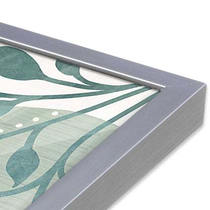 [Color:Polished Chrome], Picture of art in a Polished Chrome frame of the corner