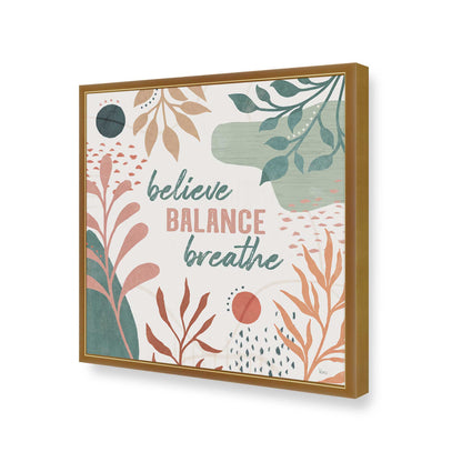 [Color:Polished Gold], Picture of art in a Polished Gold frame at an angle