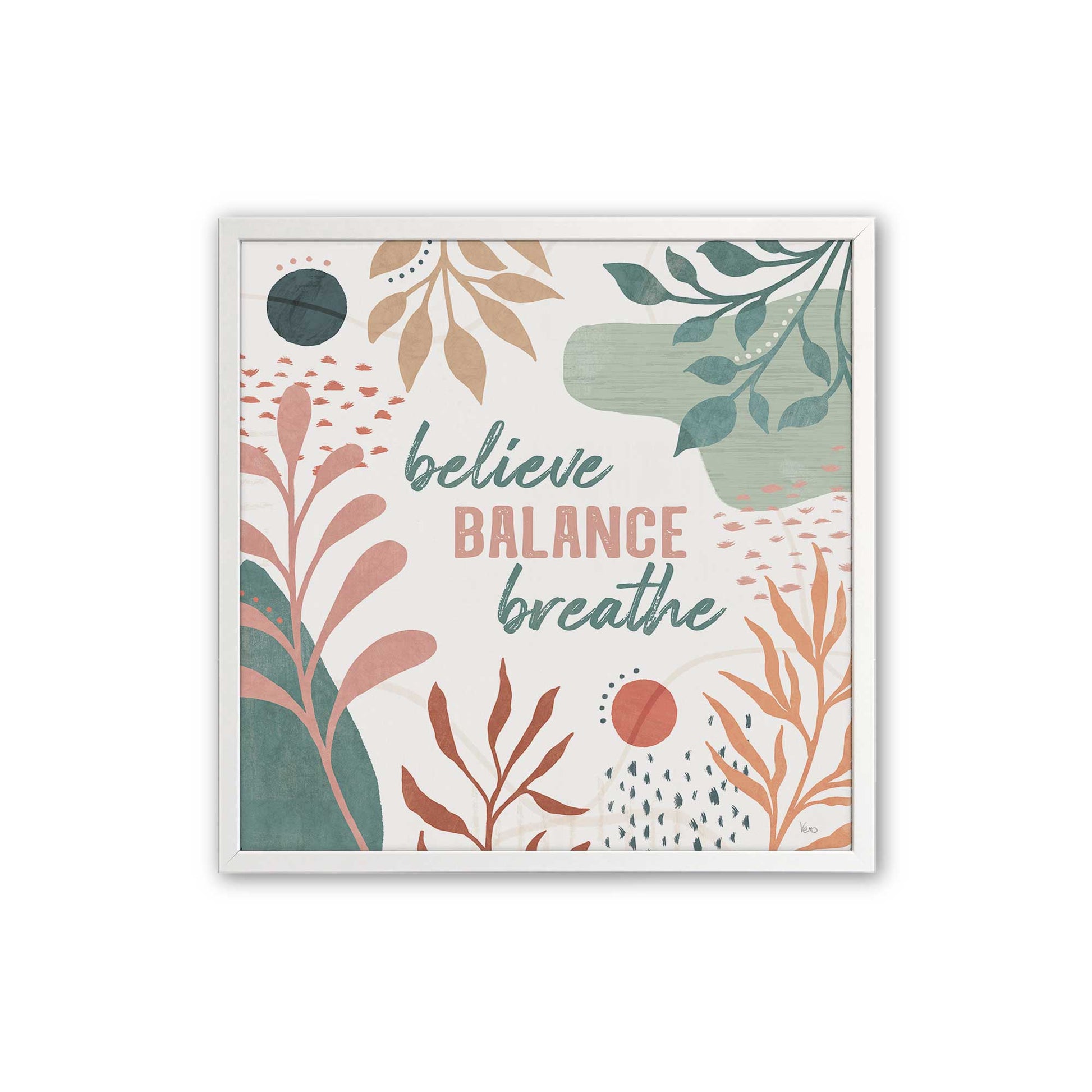 [Color:Opaque White], Picture of art in a Opaque White frame