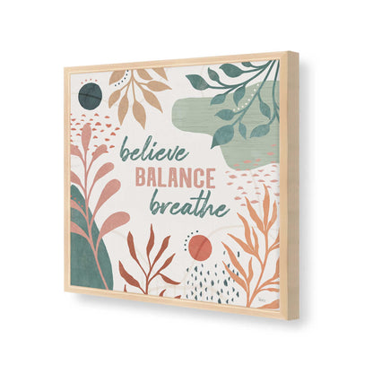 [Color:Raw Maple], Picture of art in a Raw Maple frame at an angle