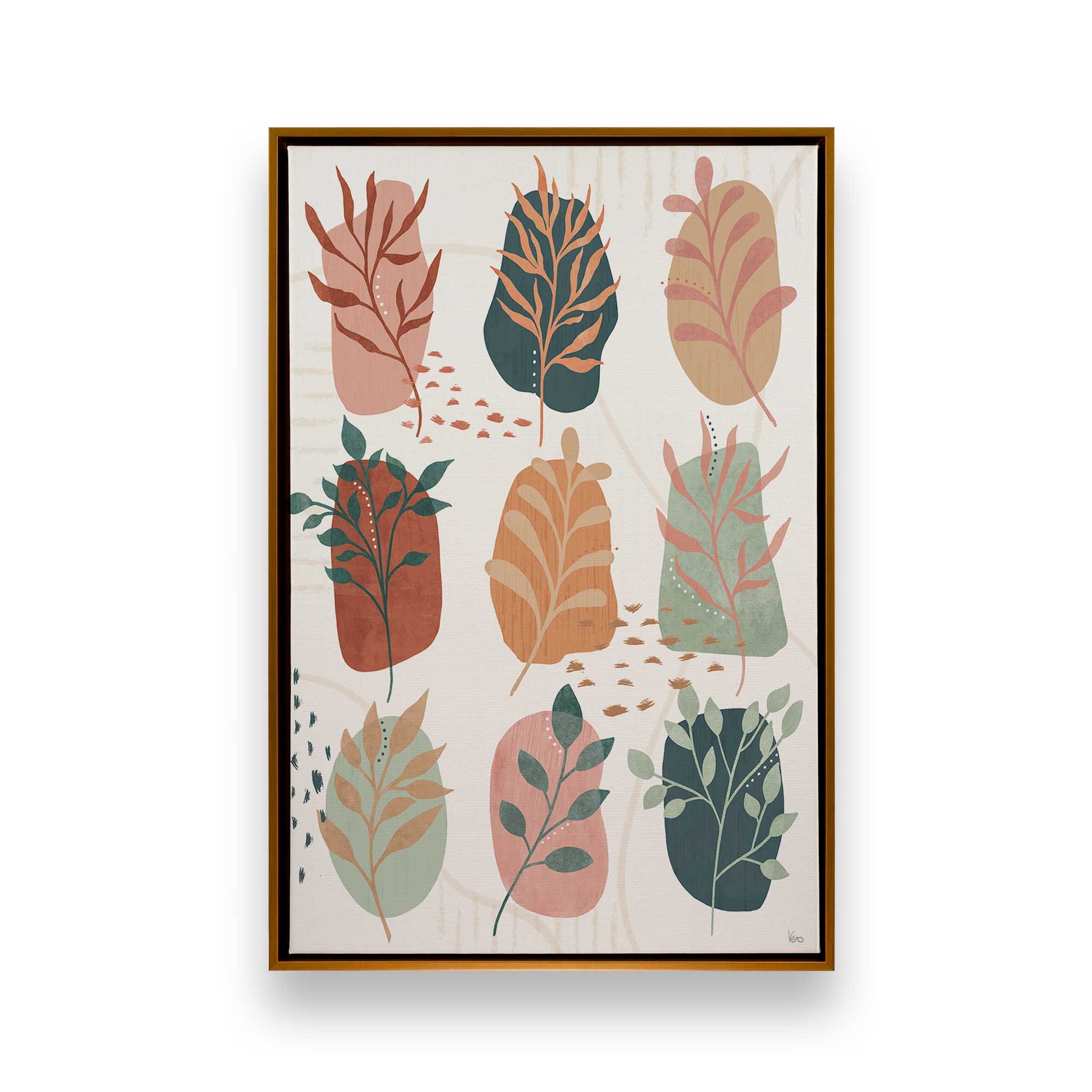 [Color:Polished Gold], Picture of art in a Polished Gold frame