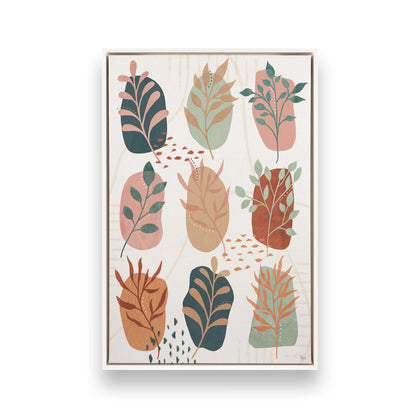 [Color:Opaque White], Picture of art in a White frame