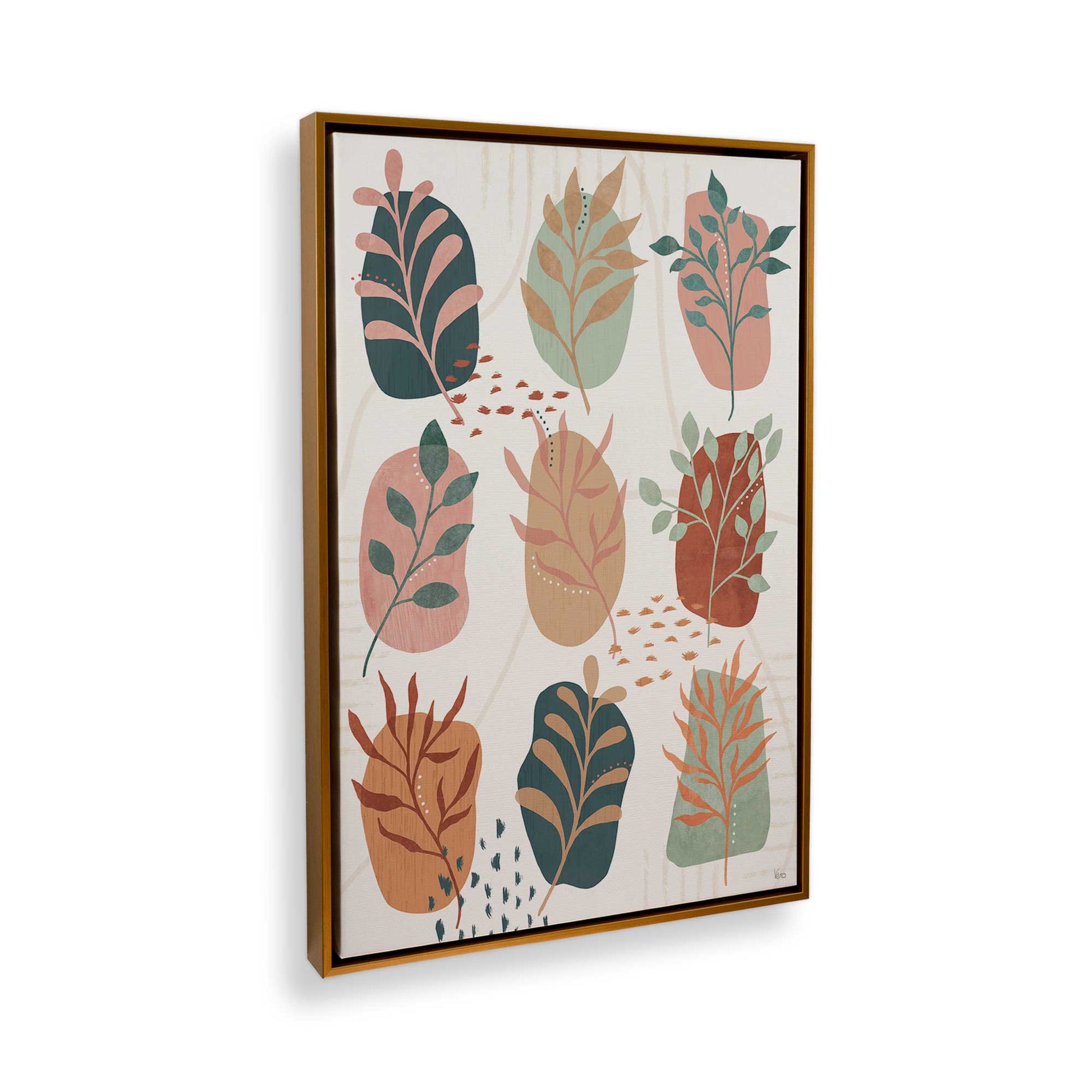 [Color:Polished Gold], Picture of the corner of the art