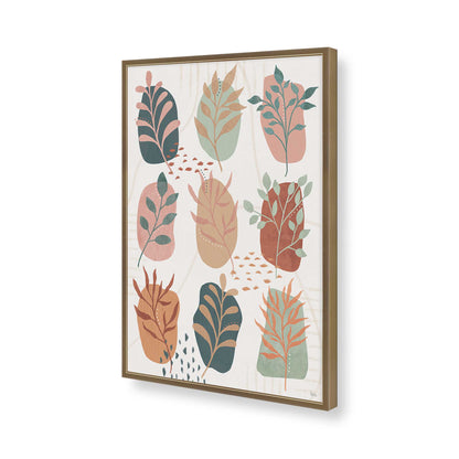[Color:Brushed Gold], Picture of art in a Brushed Gold frame of the corner