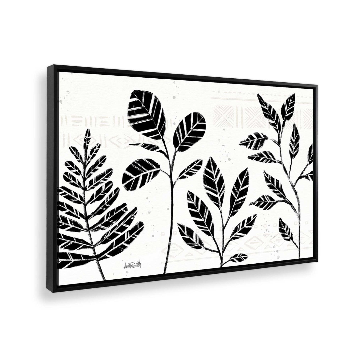 [Color:Satin Black], Picture of the corner of the art