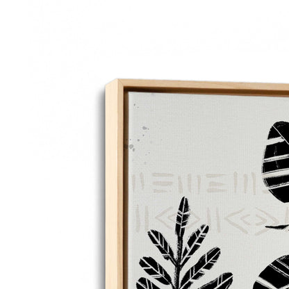 [Color:American Maple], Picture of art in a American Maple frame at an angle