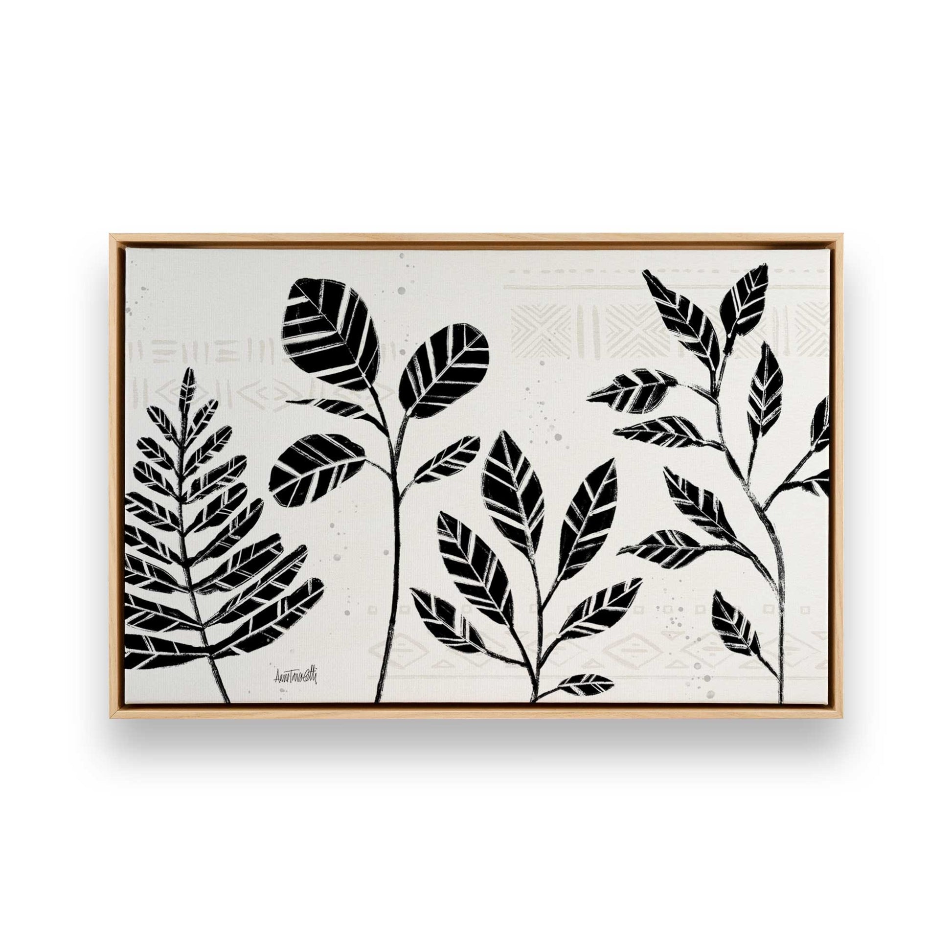 [Color:American Maple], Picture of art in a American Maple frame