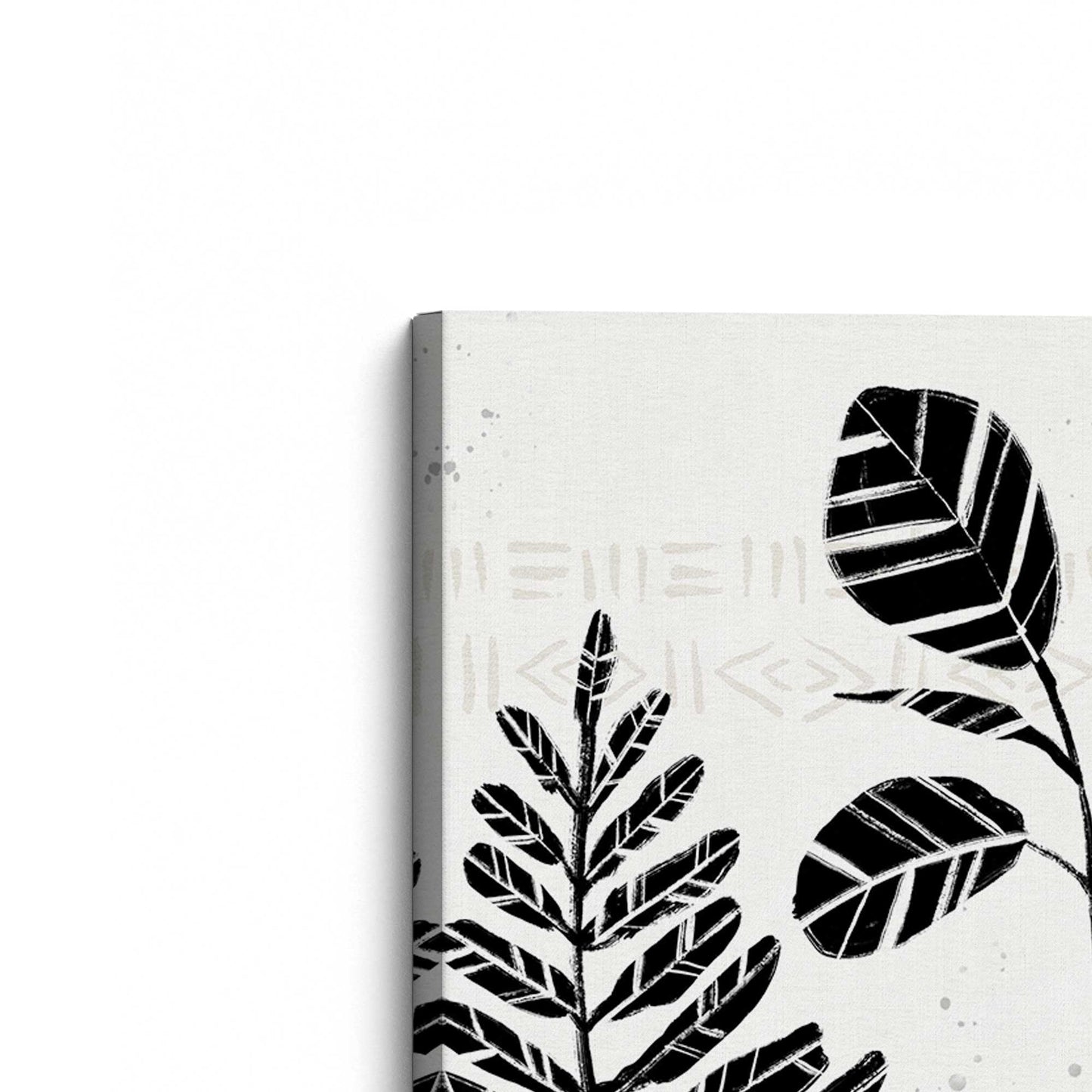 [Color:Stretched Canvas], Picture of the corner of the art