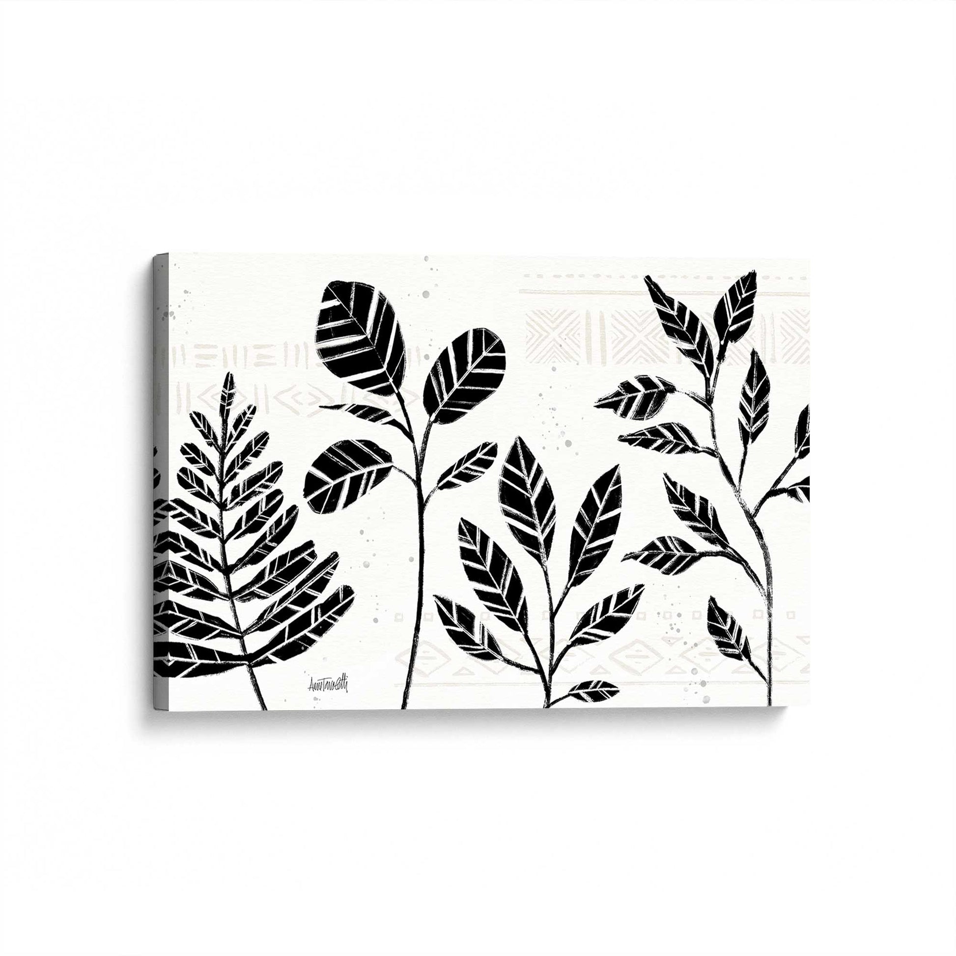 [Color:Stretched Canvas], Picture of art at an angle