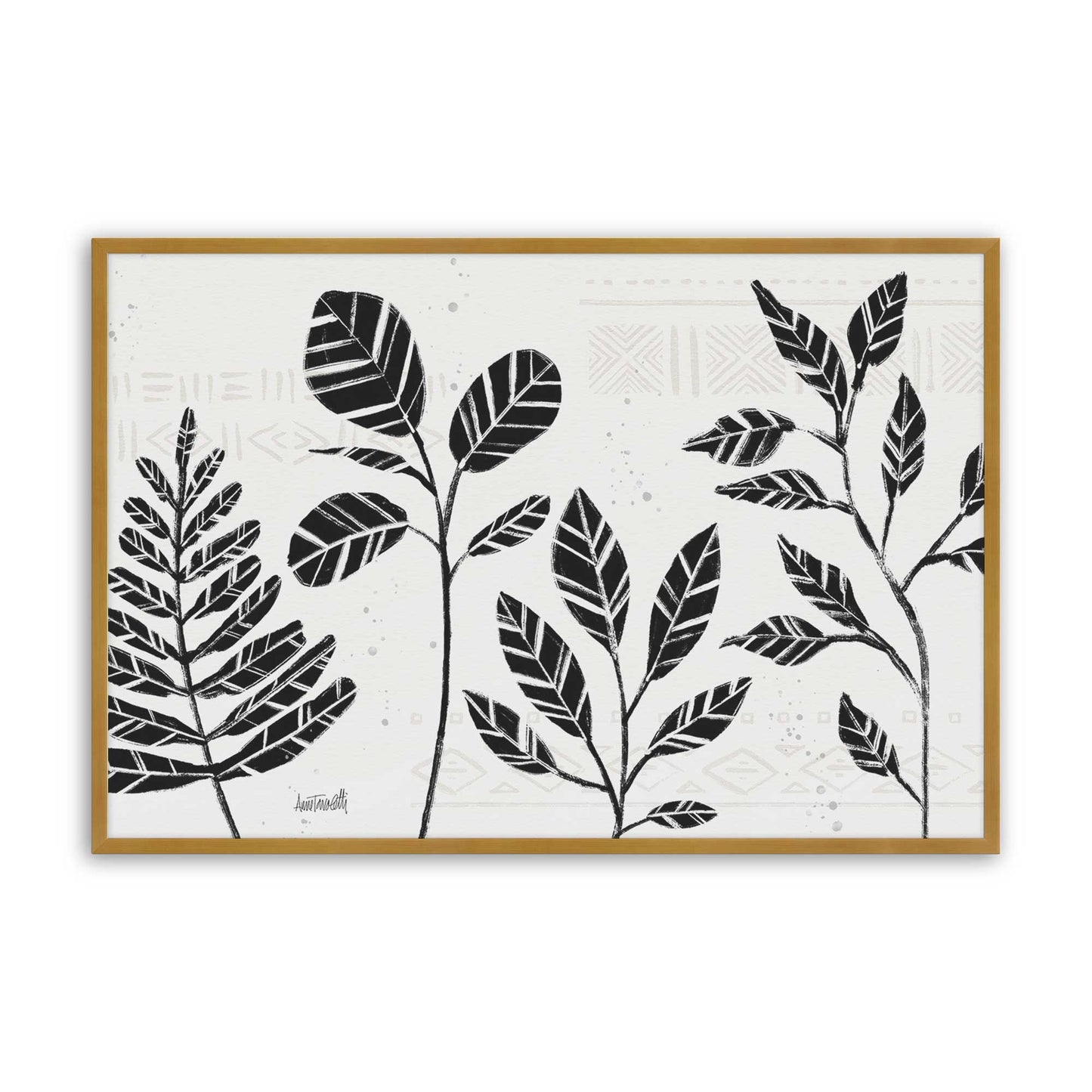 [Color:Polished Gold], Picture of art in a Polished Gold frame