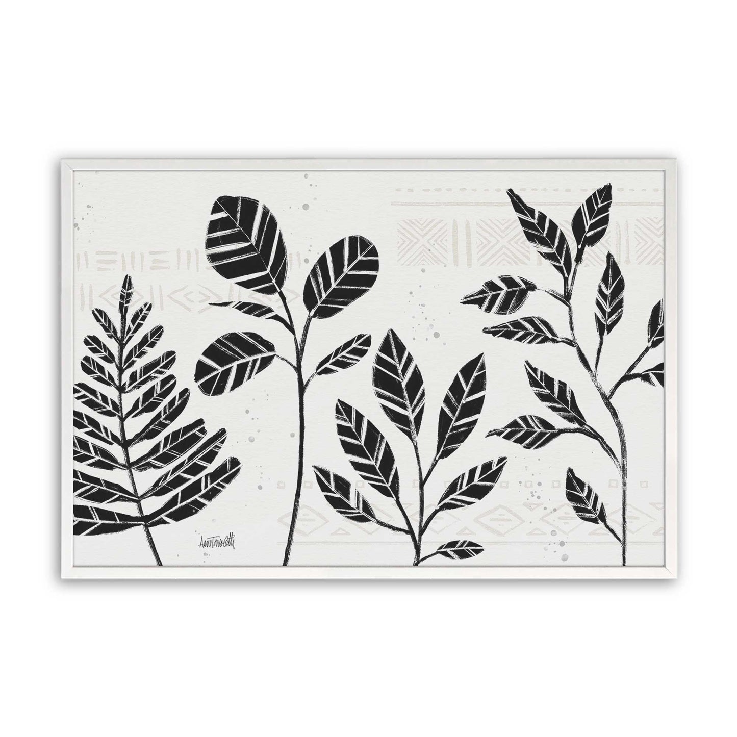 [Color:Opaque White], Picture of art in a Opaque White frame