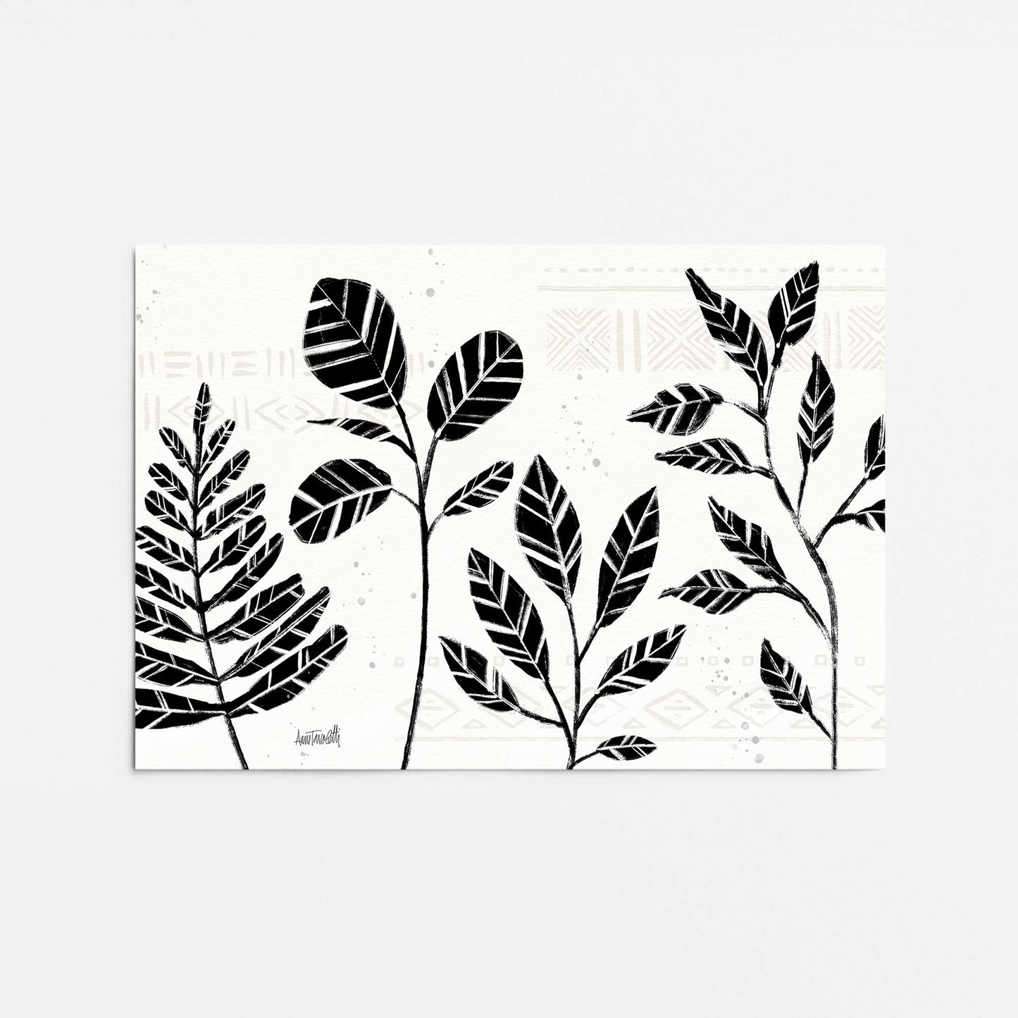 [color:Rolled Print], Picture of close up of art