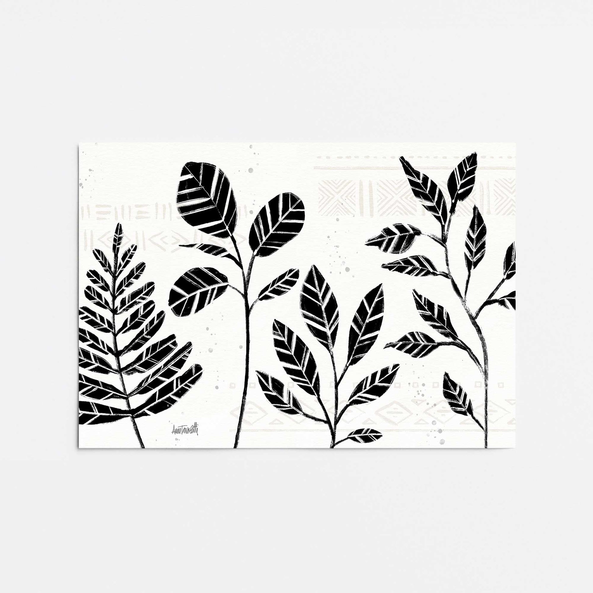 [color:Rolled Print], Picture of close up of art