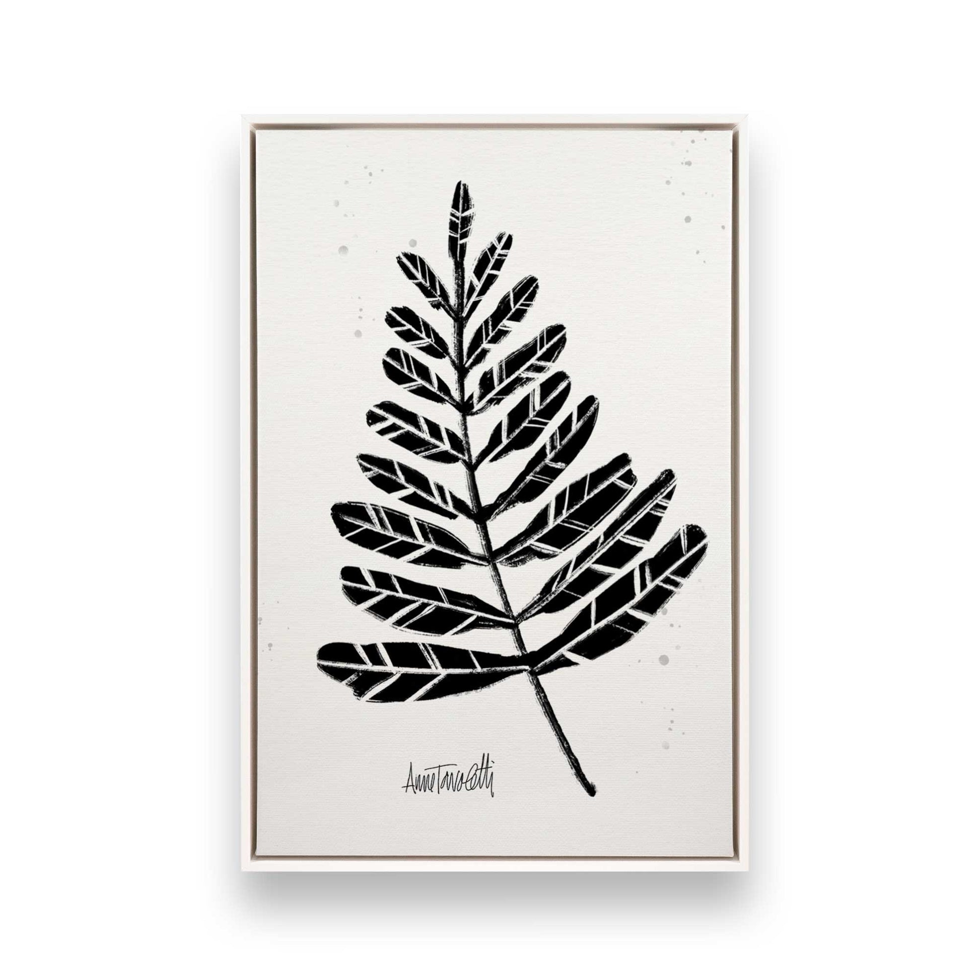 [Color:Opaque White], Picture of art in a White frame