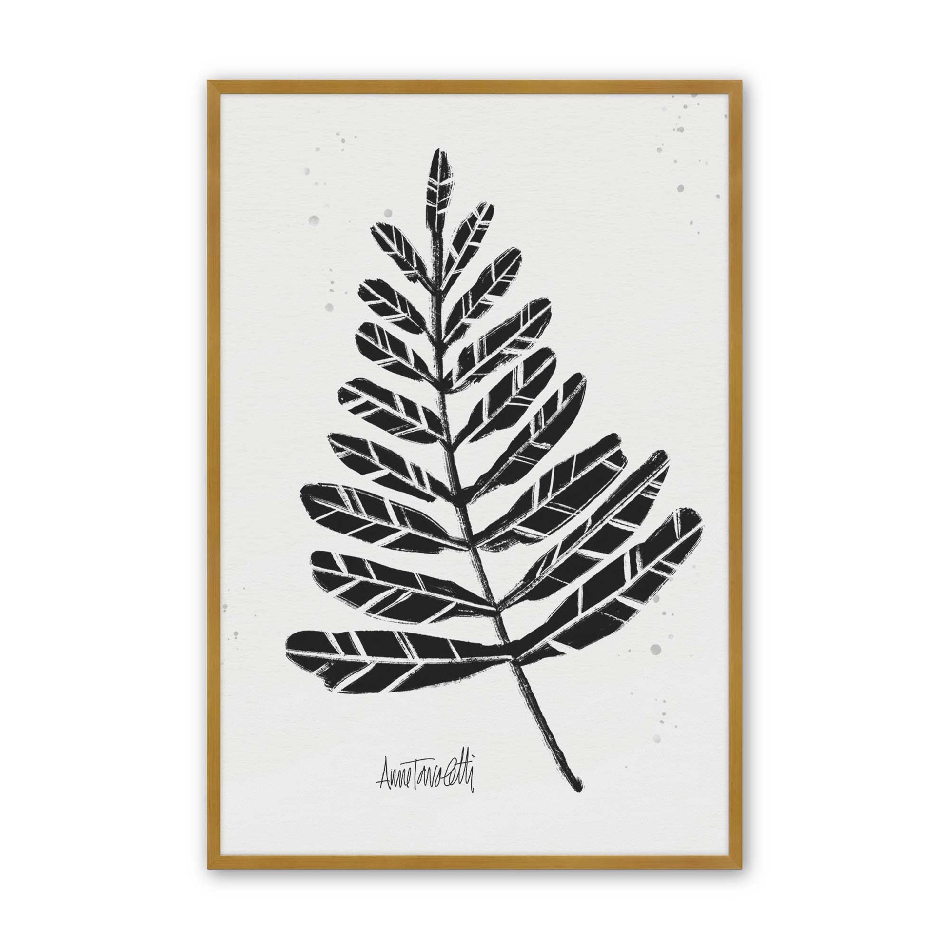 [Color:Polished Gold], Picture of art in a Polished Gold frame