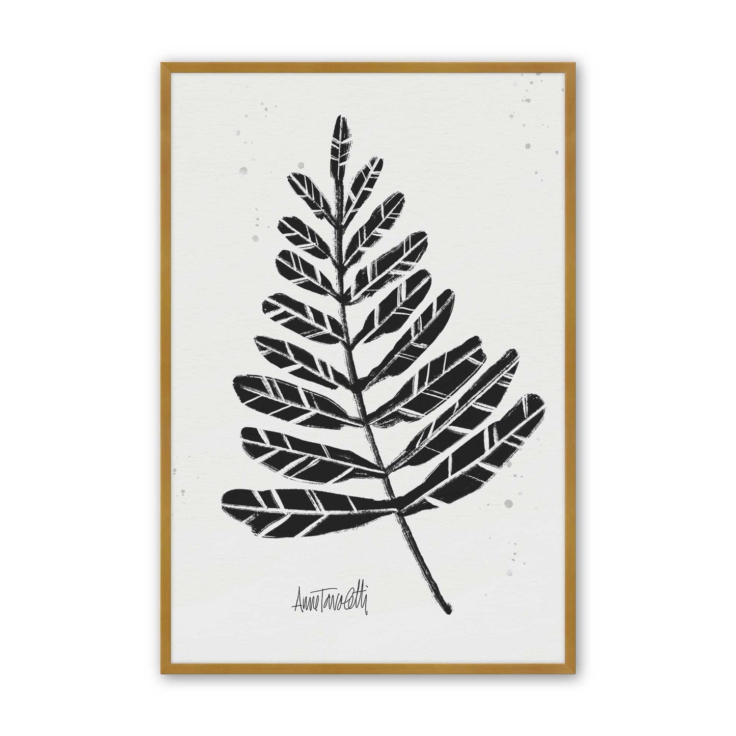 [Color:Polished Gold], Picture of art in a Polished Gold frame
