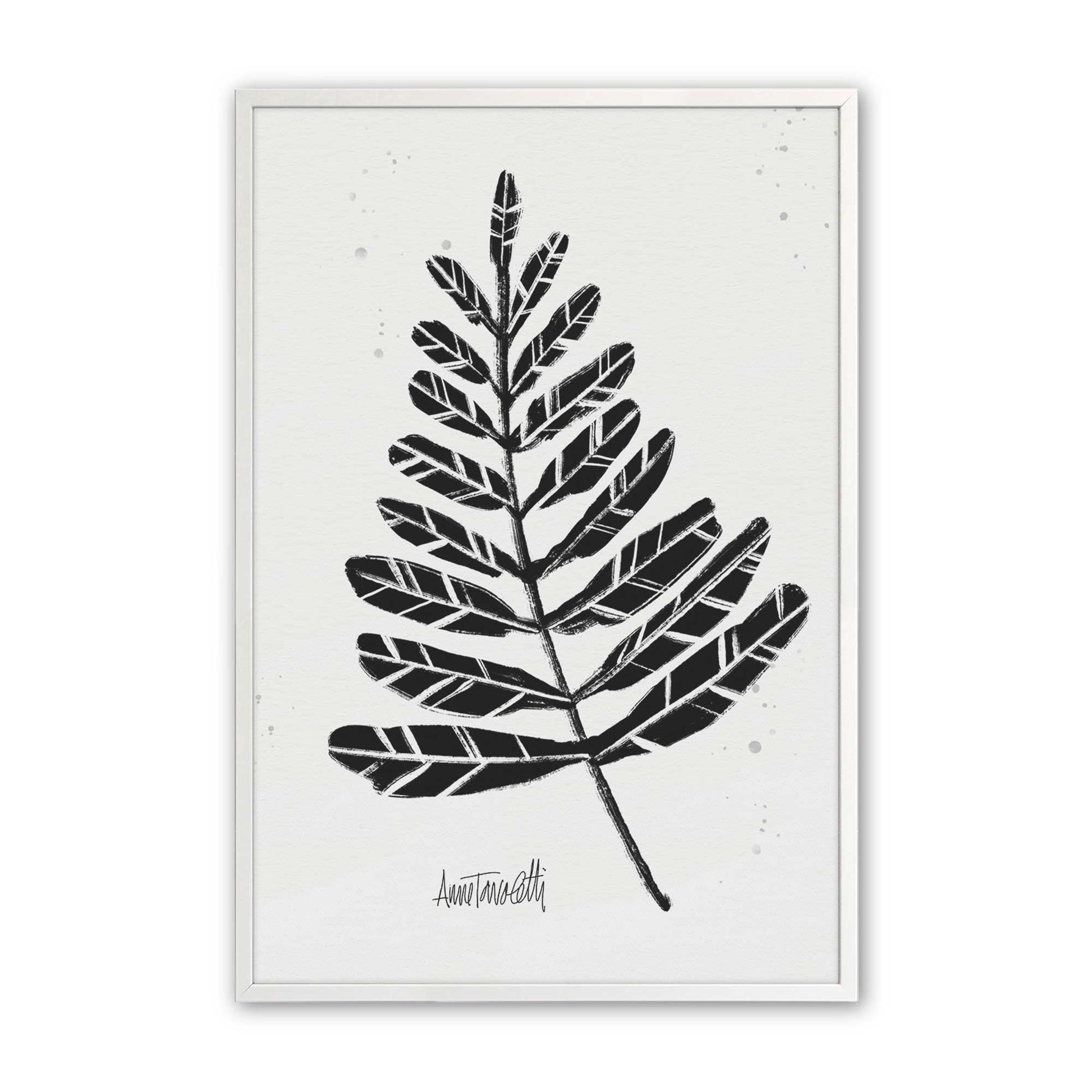 [Color:Opaque White], Picture of art in a Opaque White frame