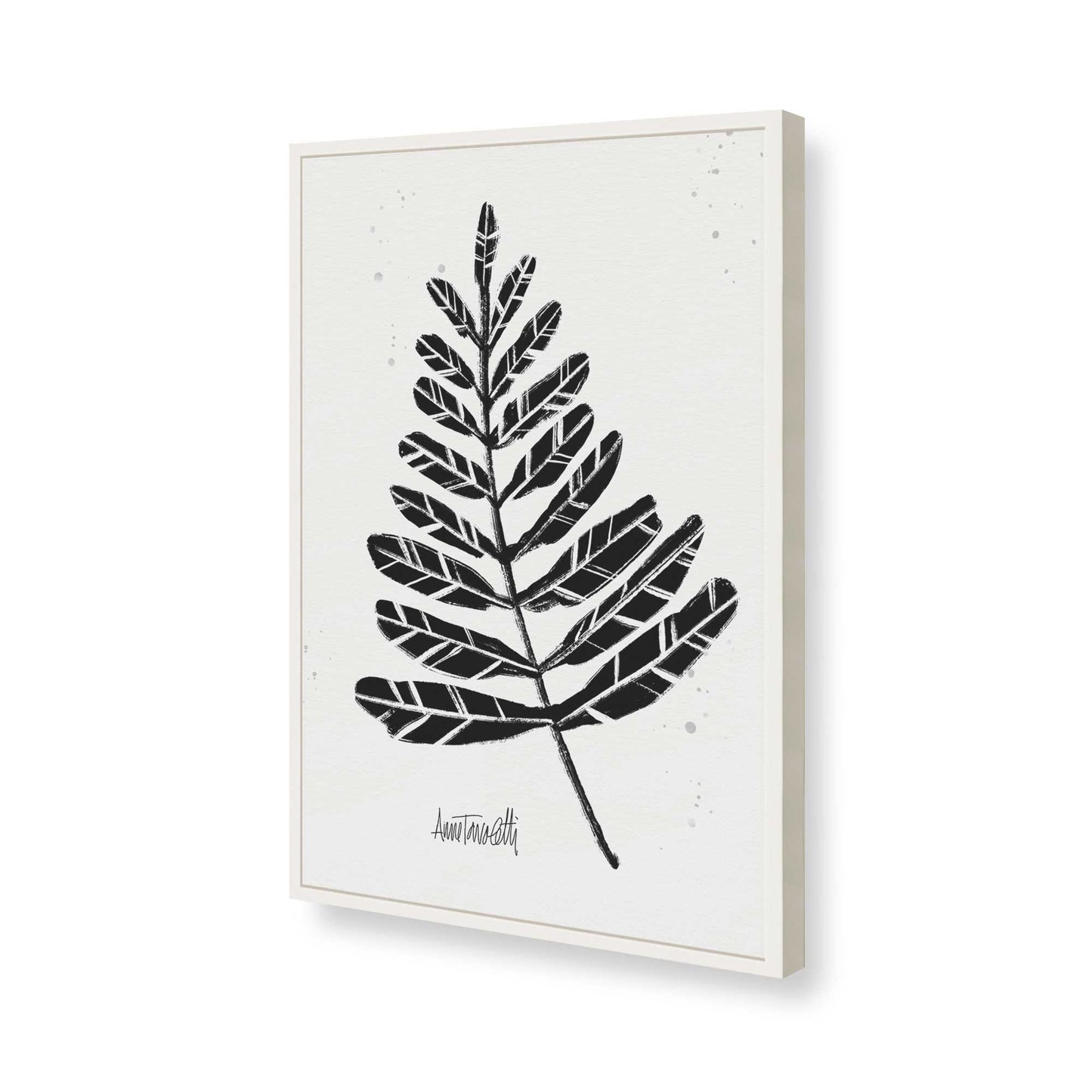 [Color:Opaque White], Picture of art in a Opaque White frame of the corner