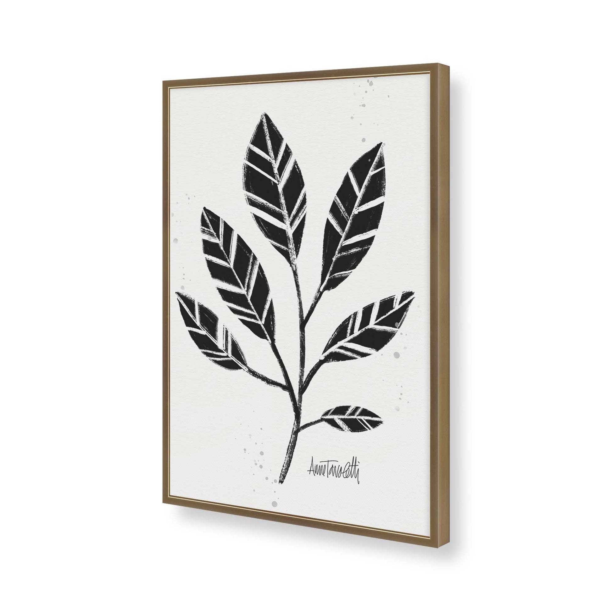[Color:Brushed Gold], Picture of art in a Brushed Gold frame of the corner
