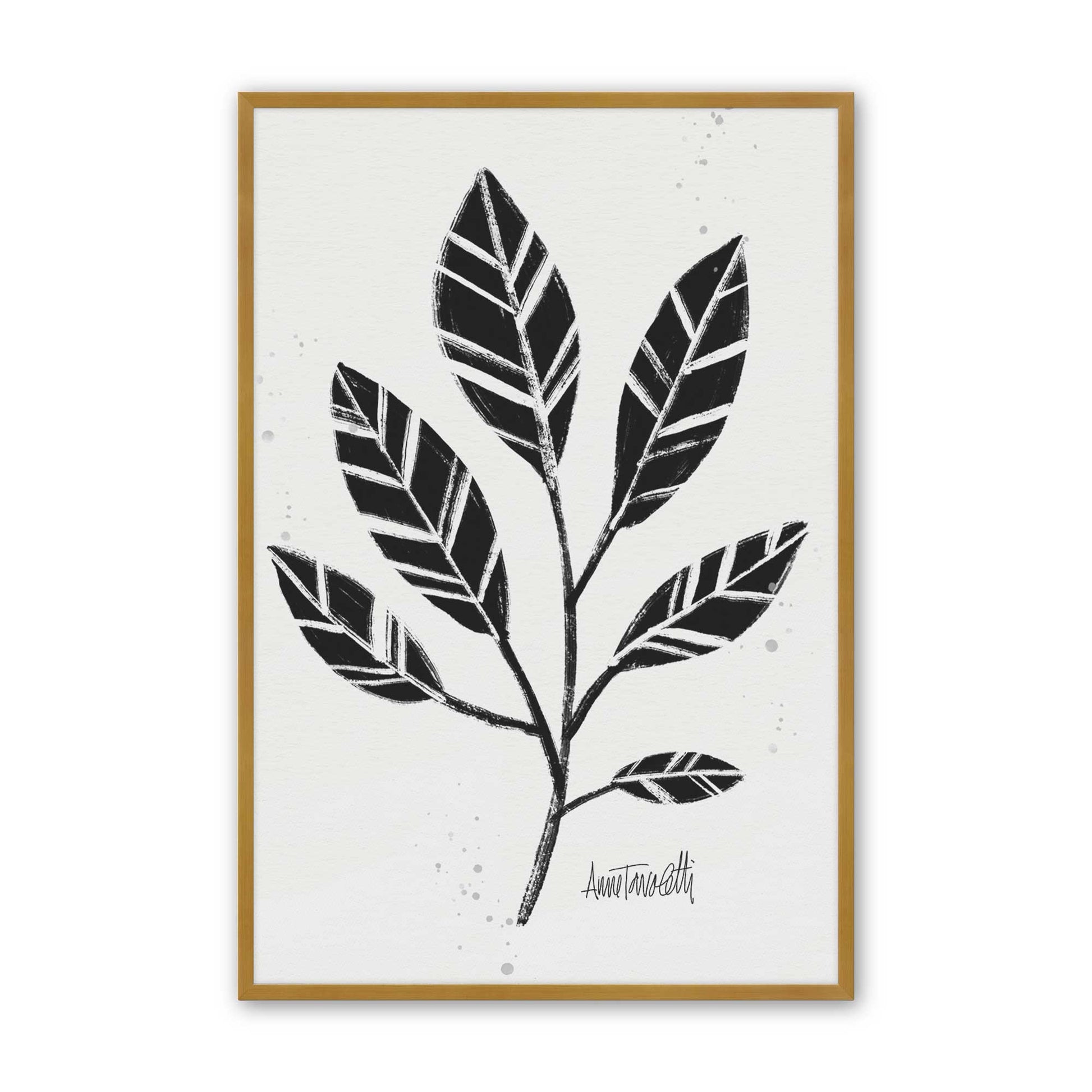 [Color:Polished Gold], Picture of art in a Polished Gold frame
