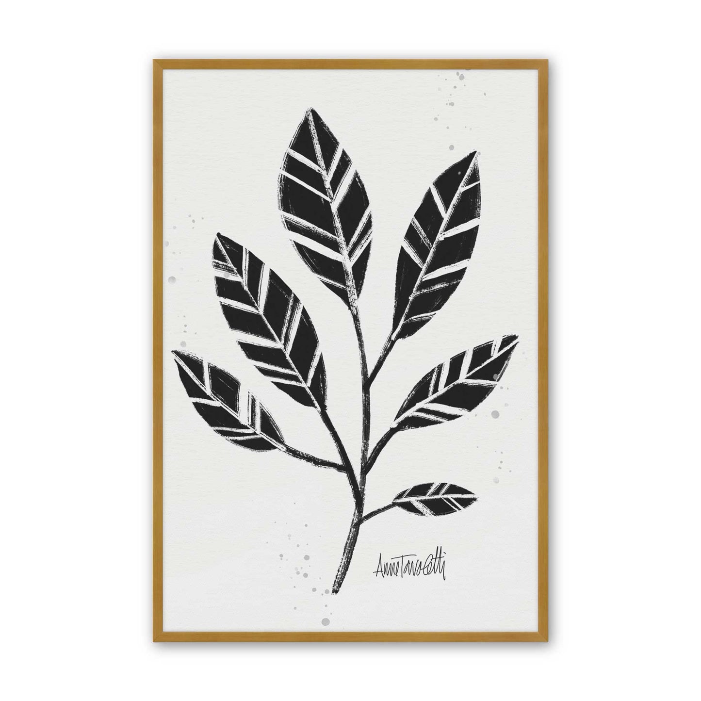 [Color:Polished Gold], Picture of art in a Polished Gold frame