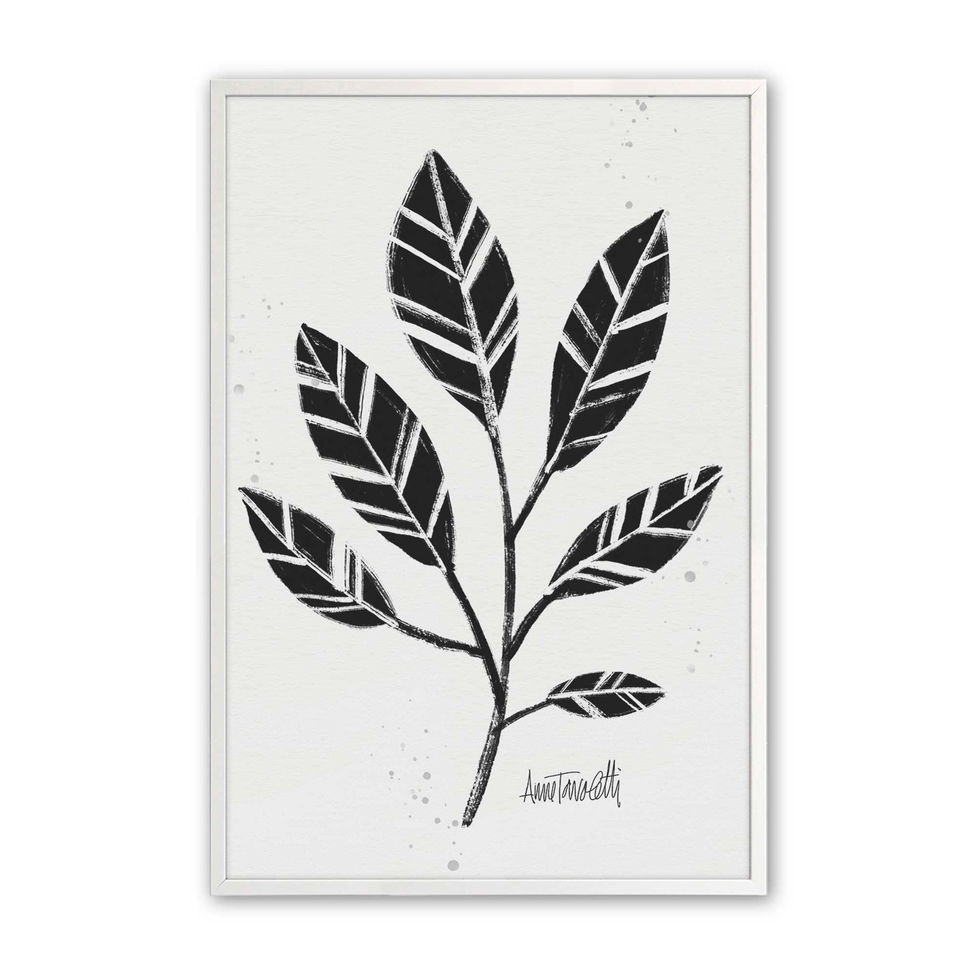 [Color:Opaque White], Picture of art in a Opaque White frame