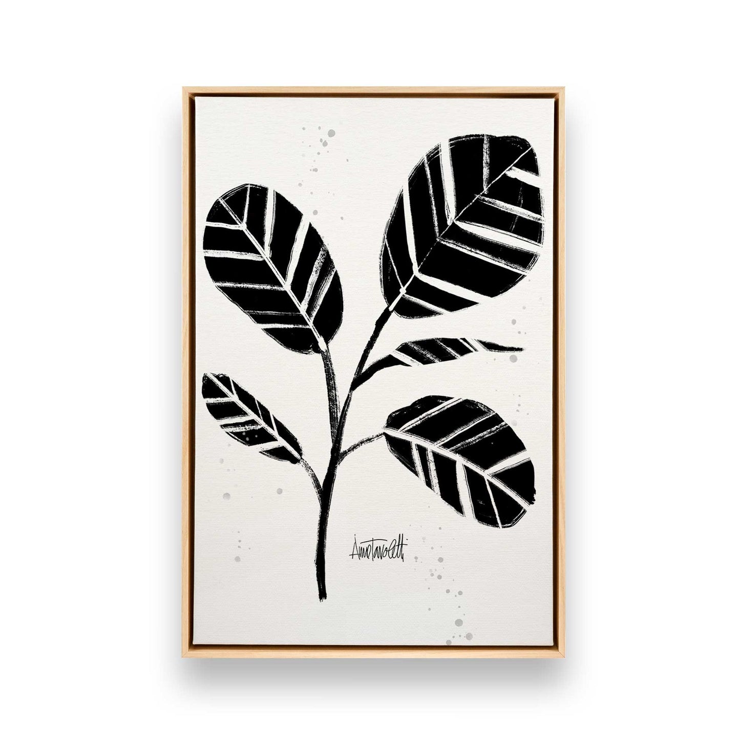 [Color:American Maple], Picture of art in a American Maple frame