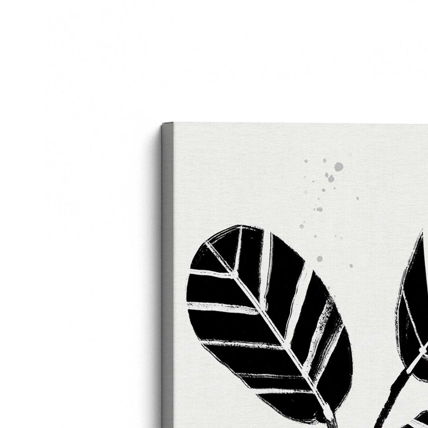 [Color:Stretched Canvas], Picture of the corner of the art