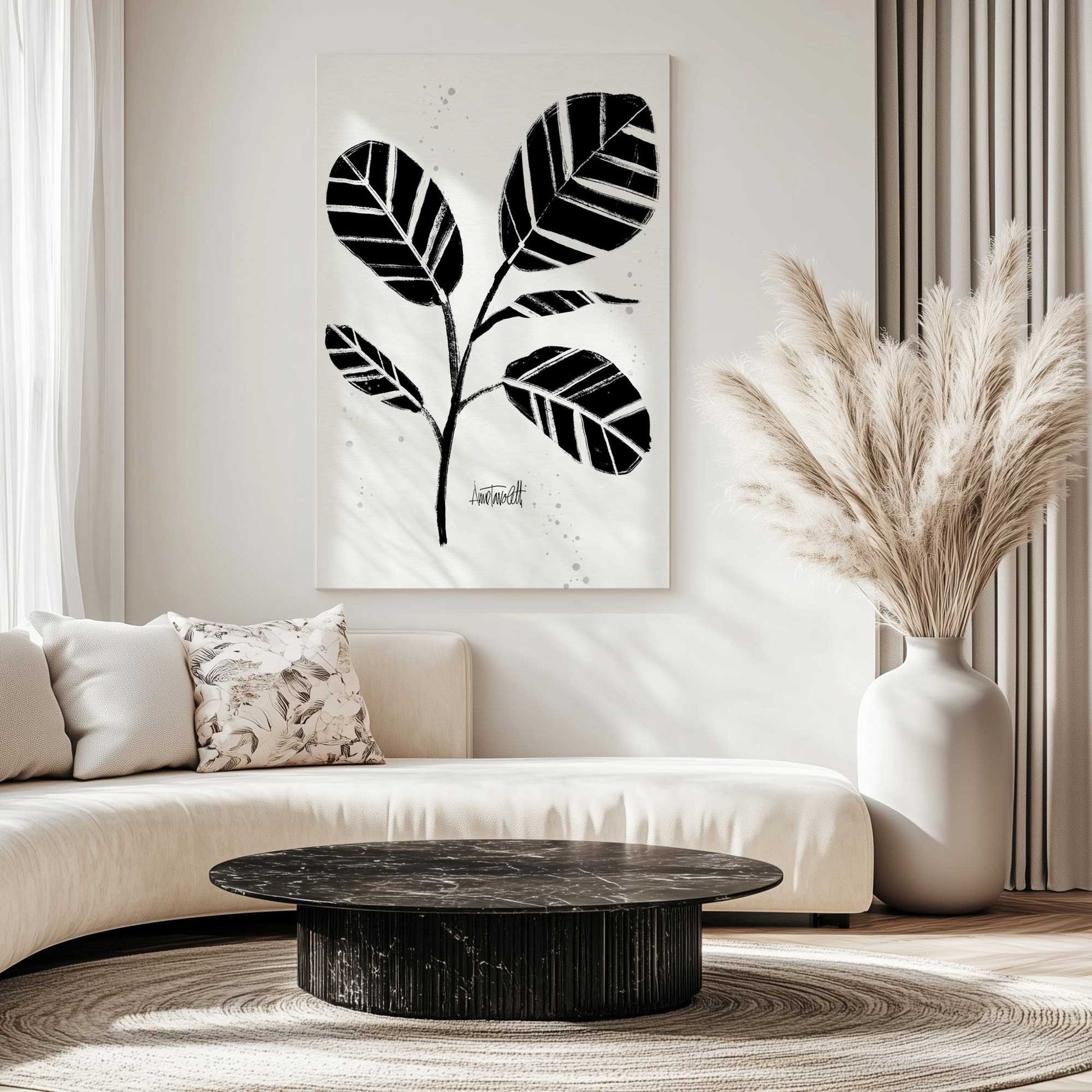Picture of art in a room