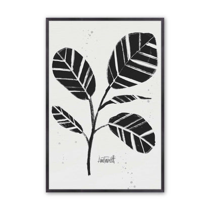 Black and White Botanicals Set of 4 Art Prints