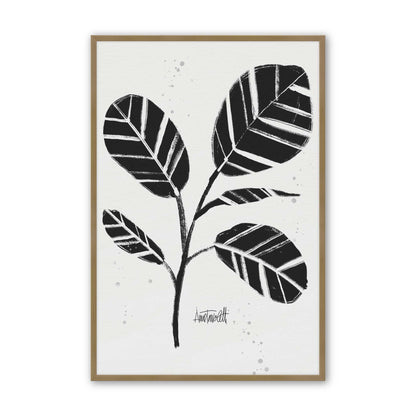 Black and White Botanicals Set of 4 Art Prints