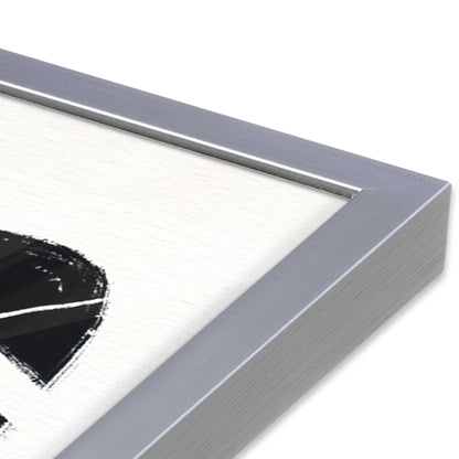 [Color:Polished Chrome], Picture of art in a Polished Chrome frame at an angle