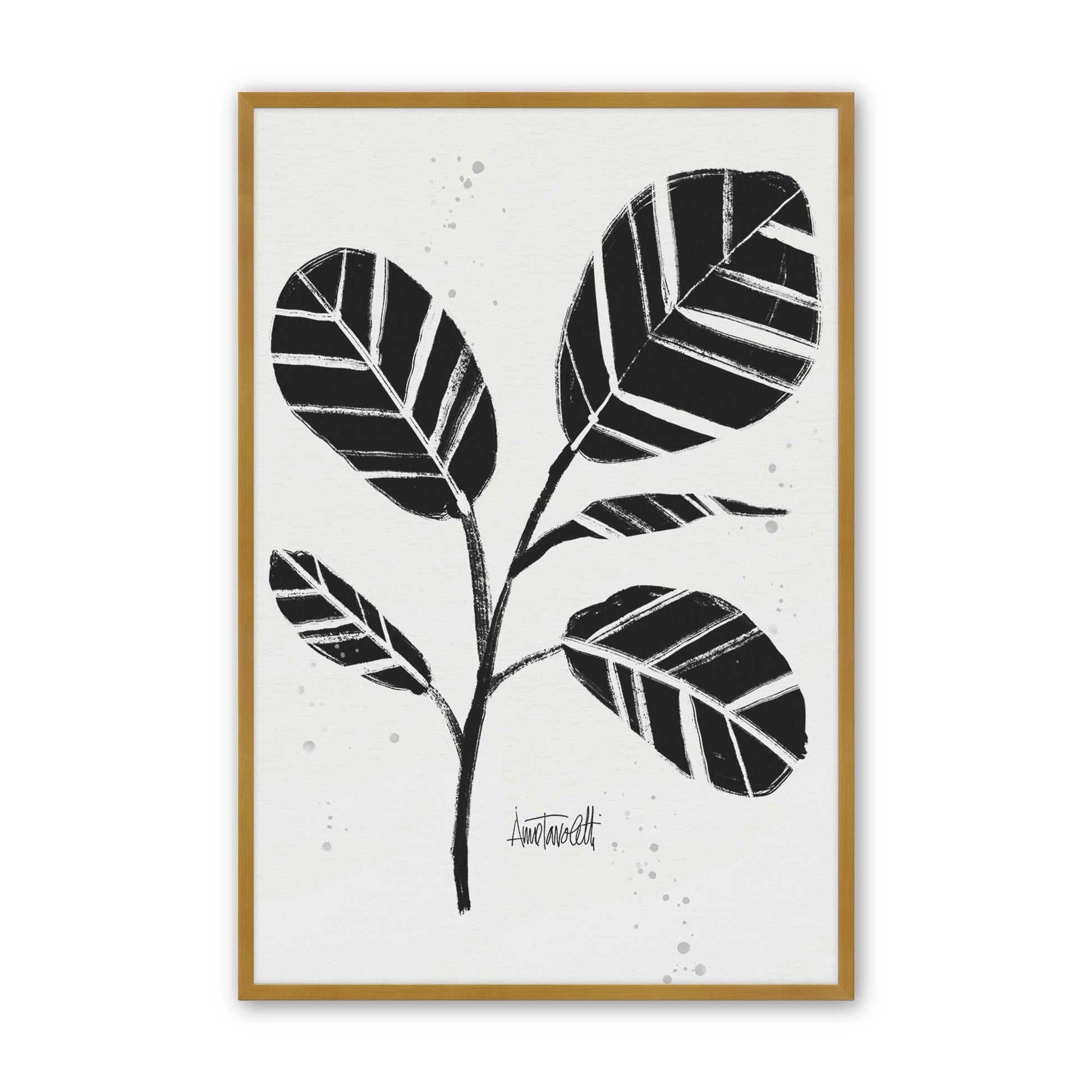 [Color:Polished Gold], Picture of art in a Polished Gold frame