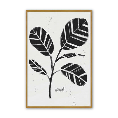 Black and White Botanicals Set of 4 Art Prints