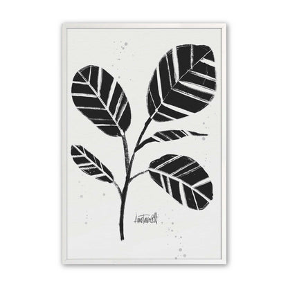 Black and White Botanicals Set of 4 Art Prints