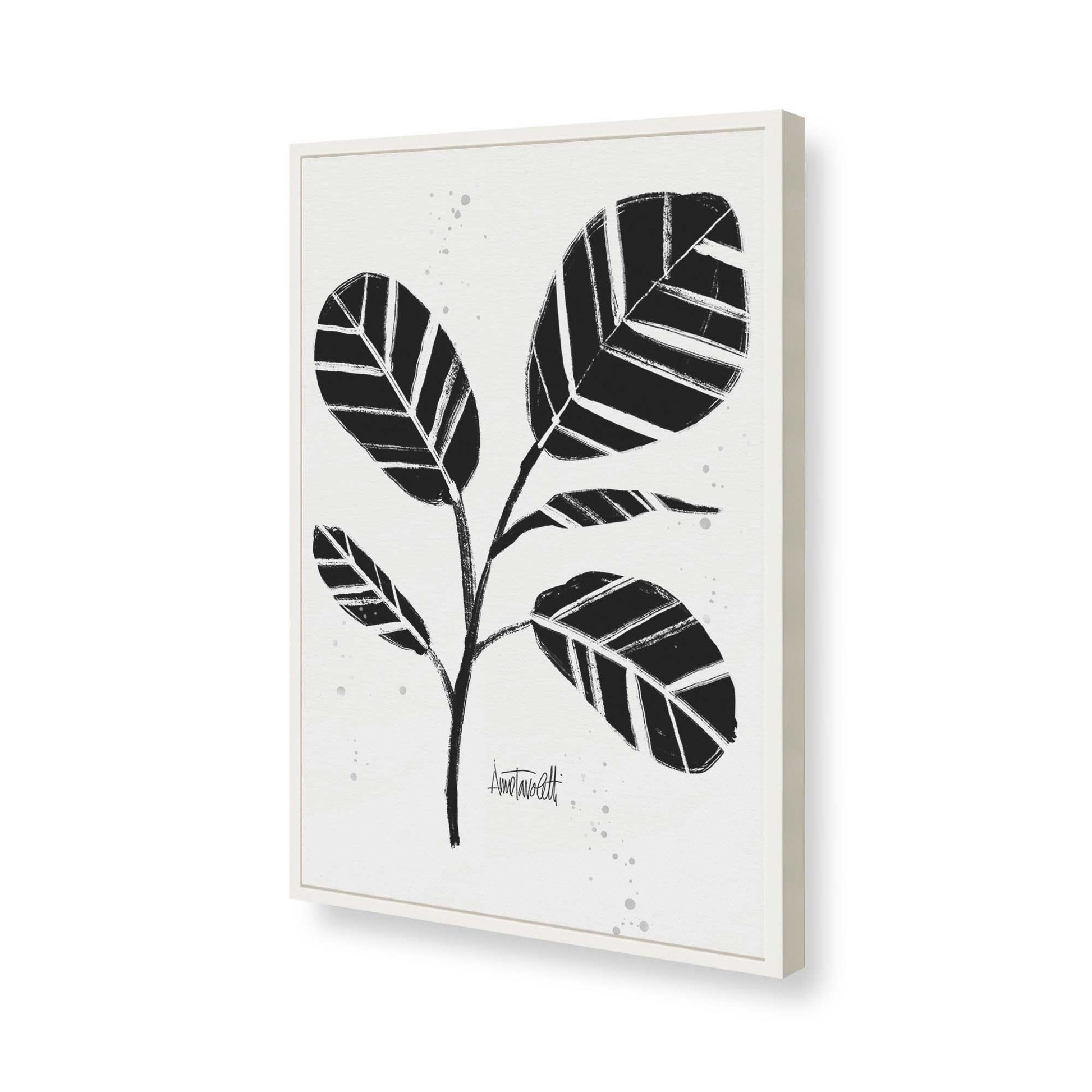 [Color:Opaque White], Picture of art in a Opaque White frame of the corner