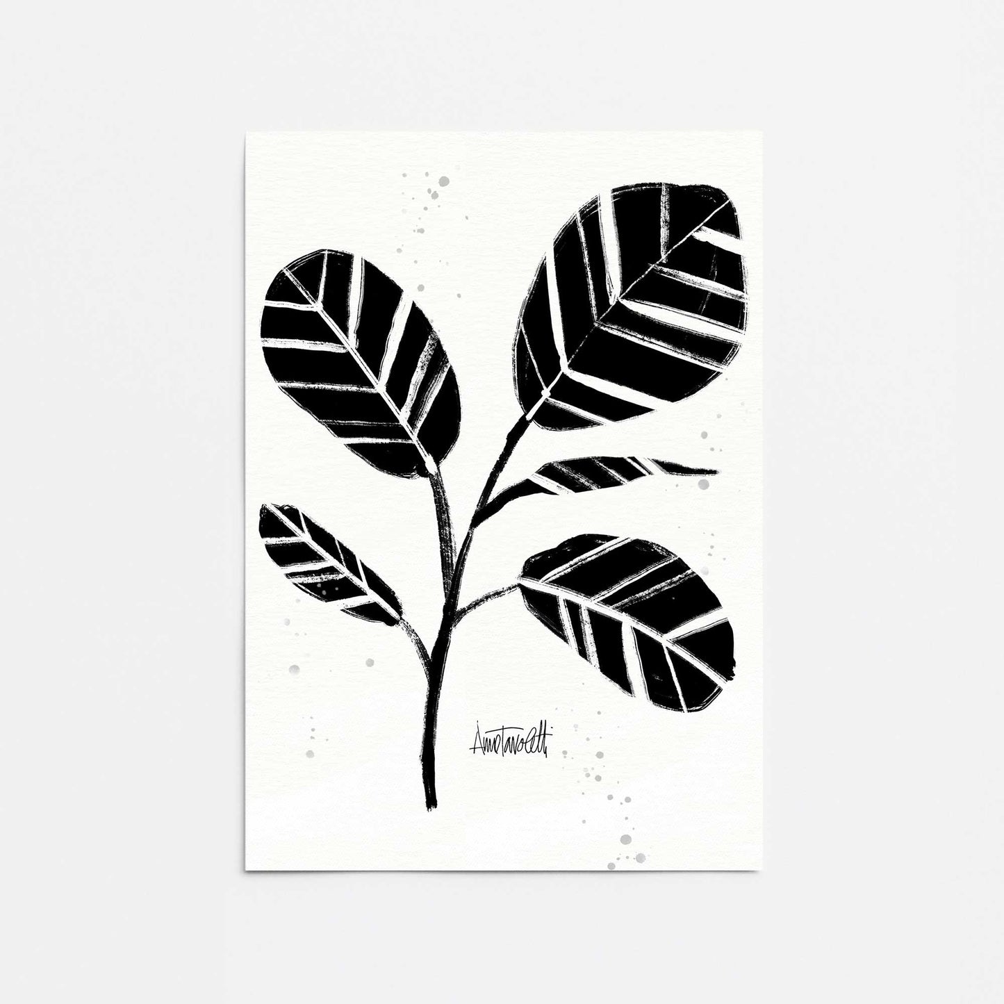 [color:Rolled Print], Picture of close up of art