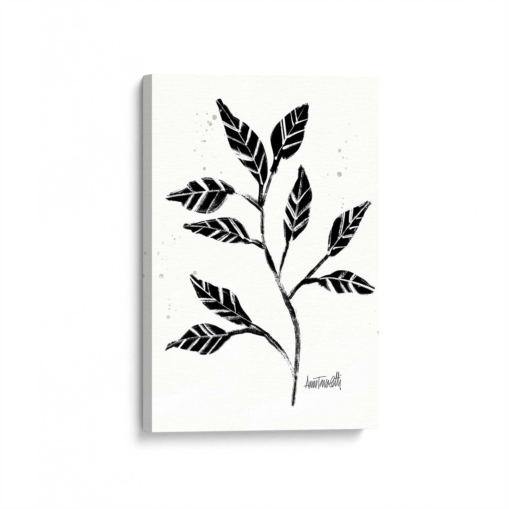 [Color:Stretched Canvas], Picture of art at an angle