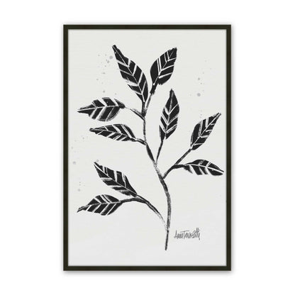 Black and White Botanicals Set of 4 Art Prints