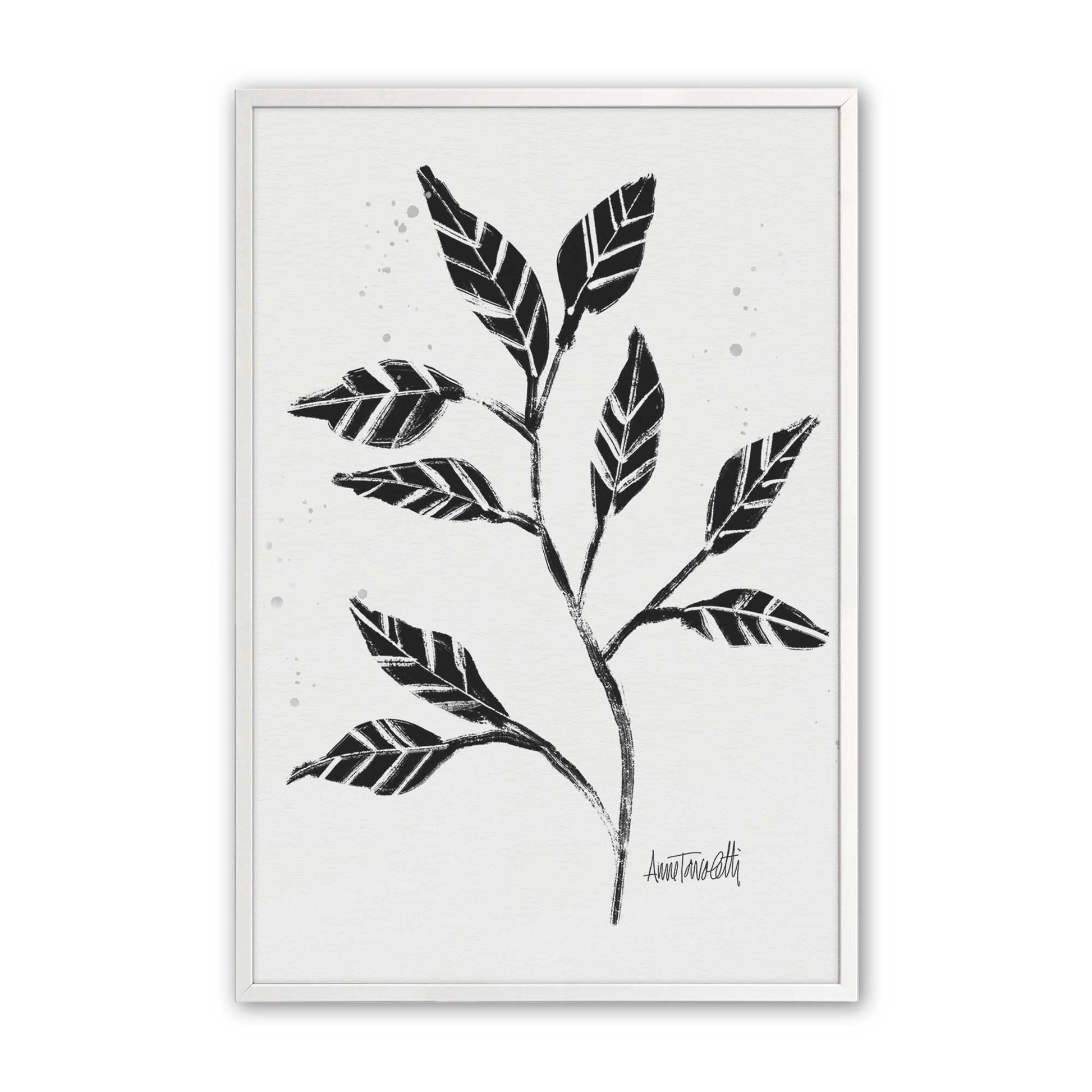 [Color:Opaque White], Picture of art in a Opaque White frame