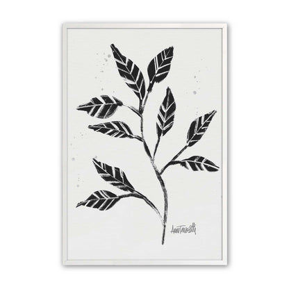 Black and White Botanicals Set of 4 Art Prints