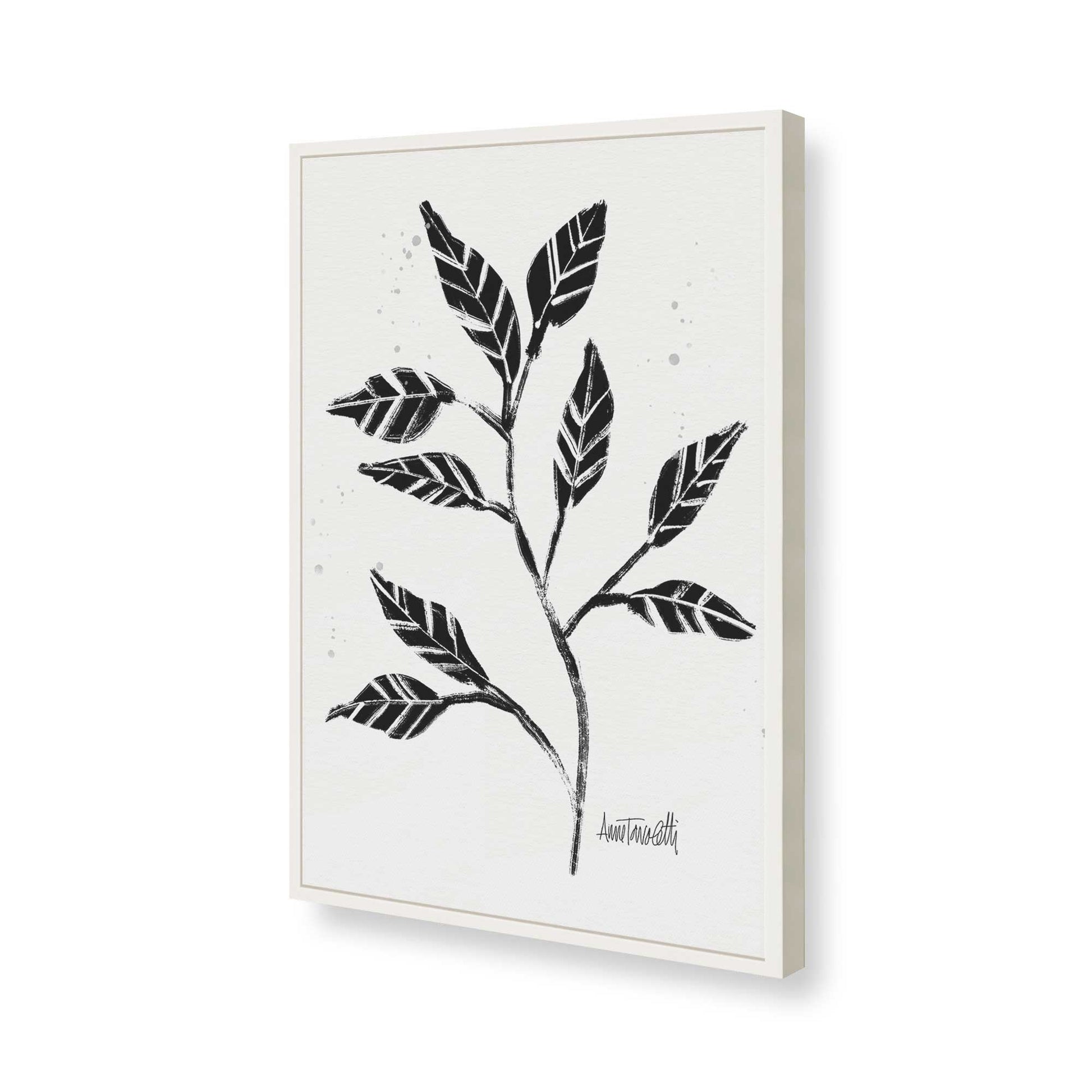 [Color:Opaque White], Picture of art in a Opaque White frame of the corner