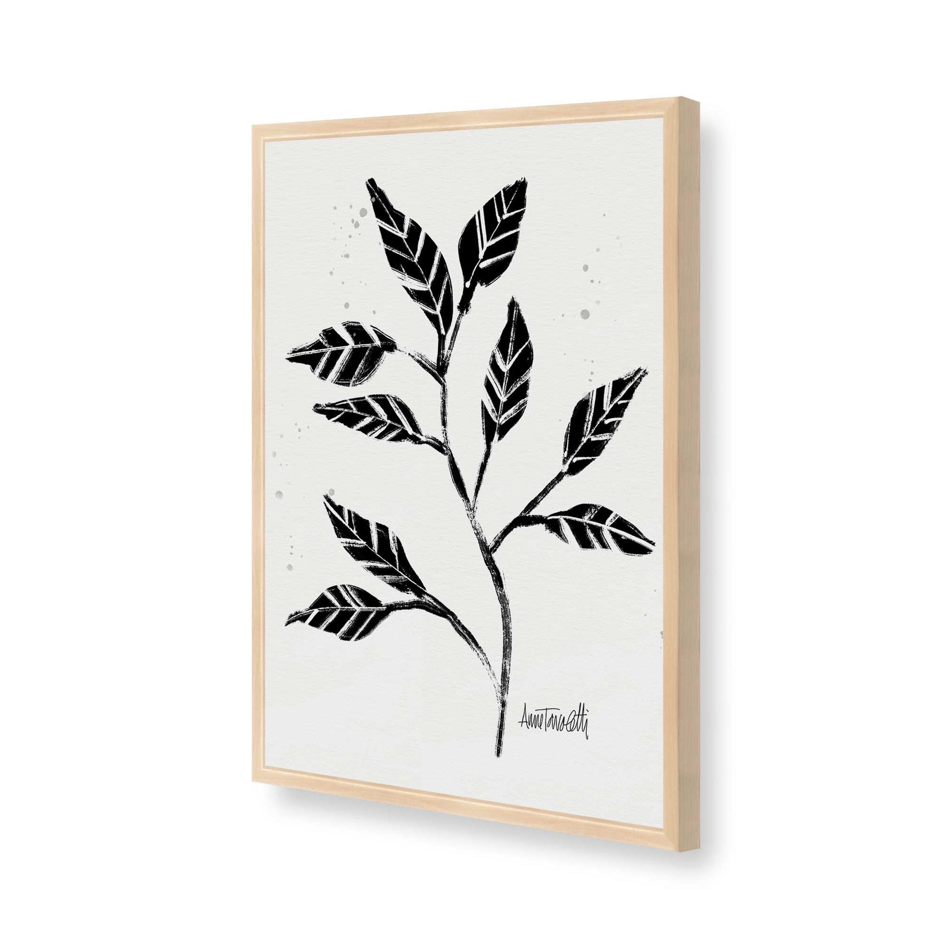[Color:Raw Maple], Picture of art in a Raw Maple frame of the corner