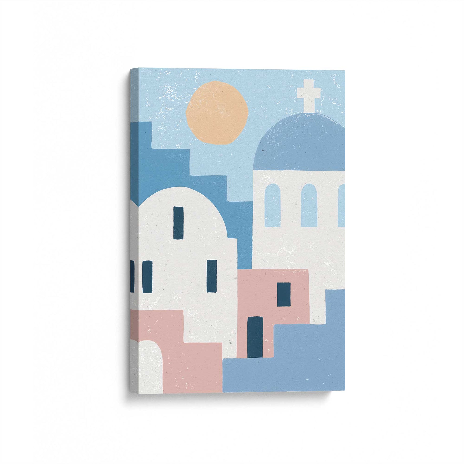 [Color:Stretched Canvas], Picture of art at an angle