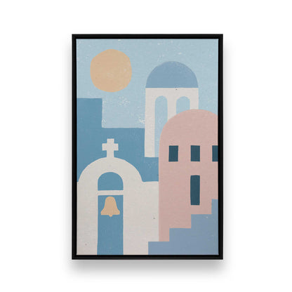 [Color:Satin Black], Picture of art in a Satin Black frame