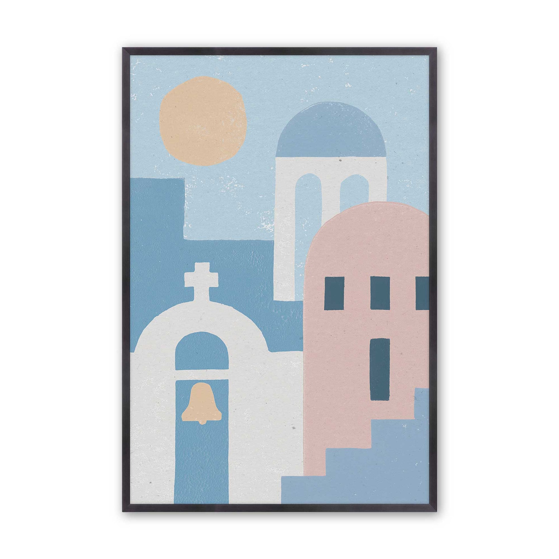 [Color:Weathered Zinc], Picture of art in a Weathered Zinc frame