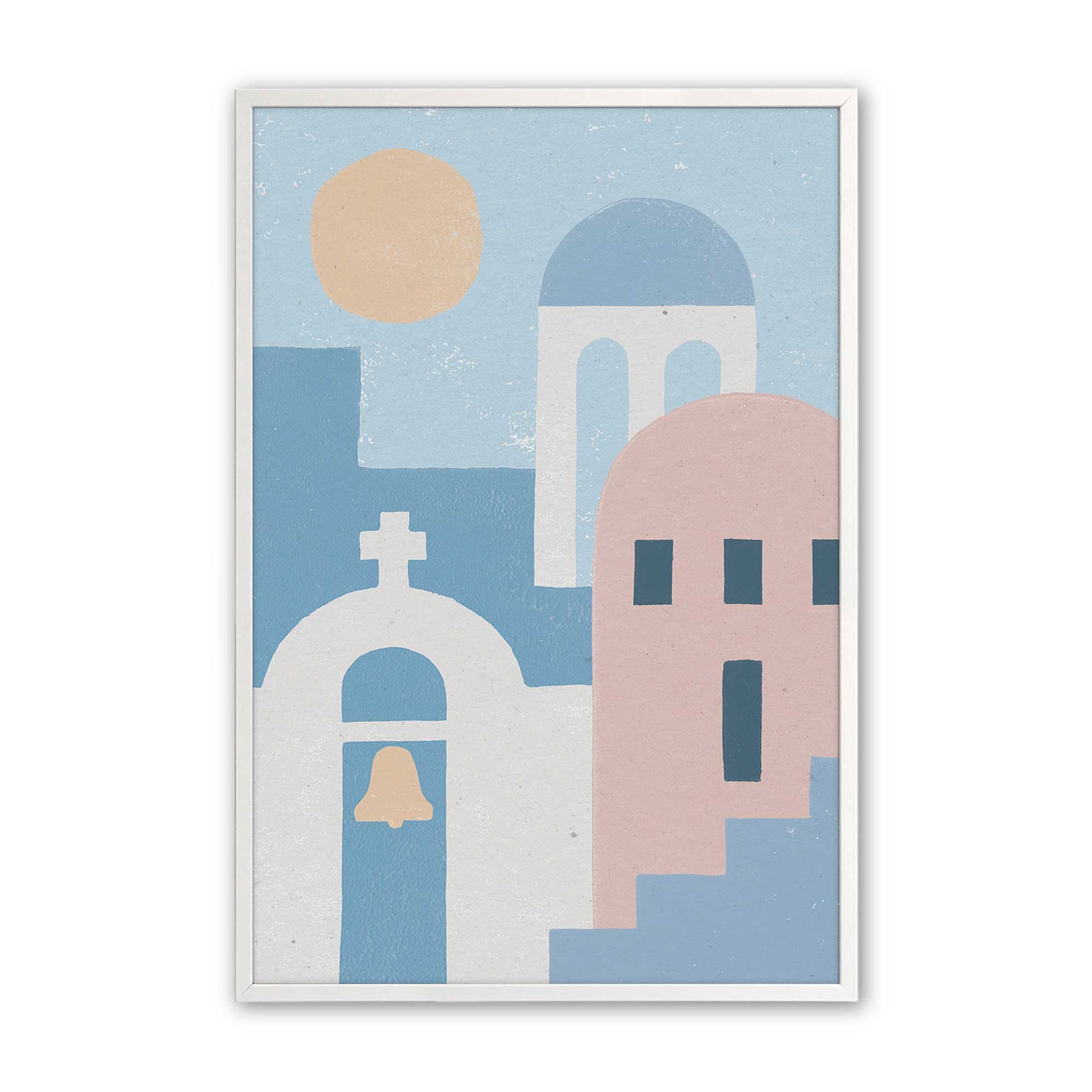 [Color:Opaque White], Picture of art in a Opaque White frame