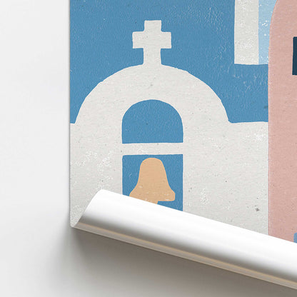 [color:Rolled Print], Picture of close up of art