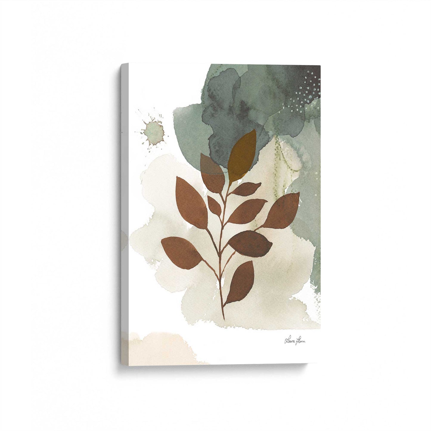 [Color:Stretched Canvas], Picture of art at an angle
