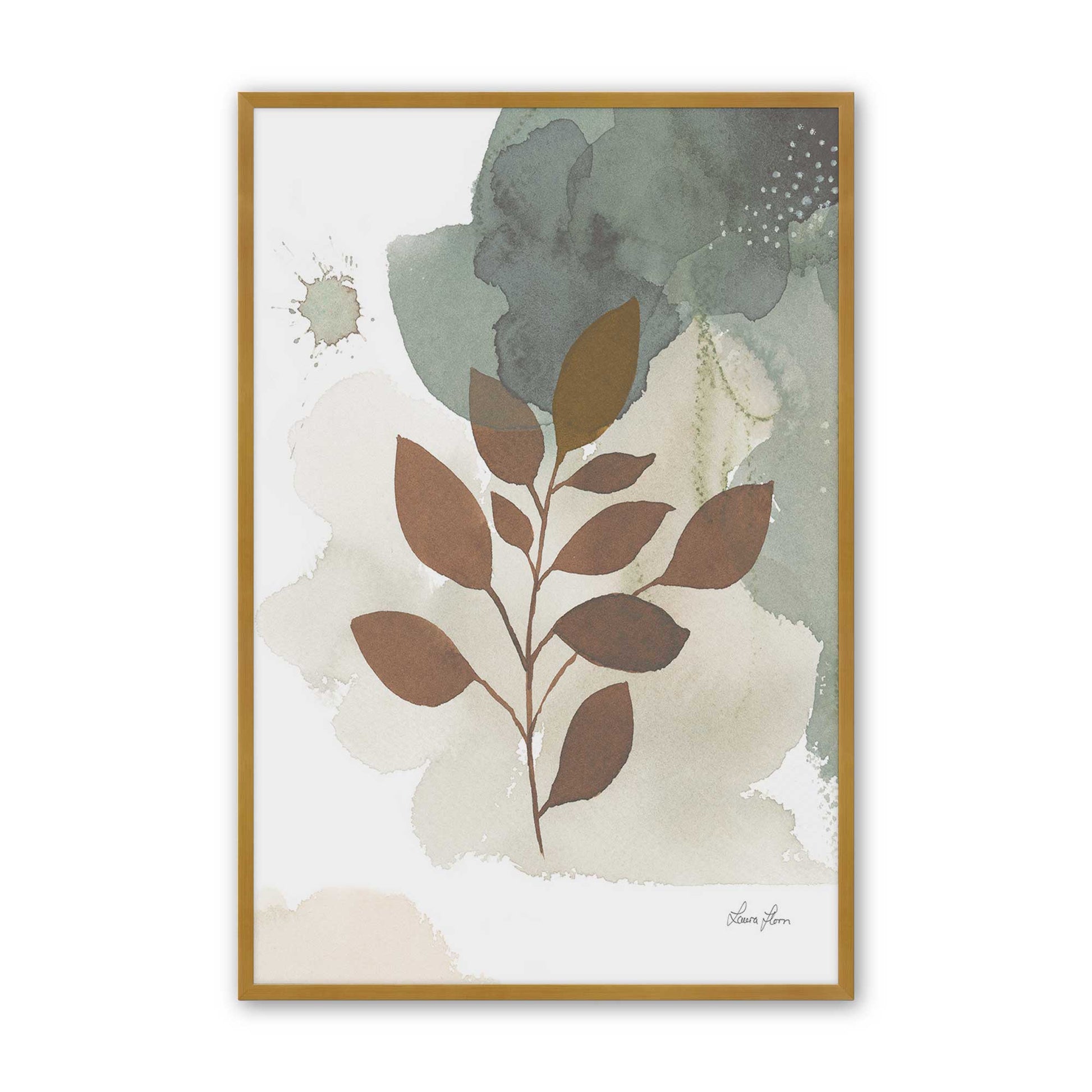 [Color:Polished Gold], Picture of art in a Polished Gold frame